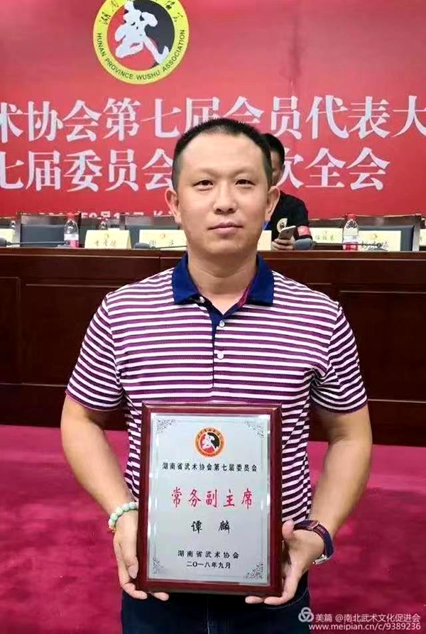中国改革开放40年湖南武术百杰人物——谭麟-图片4
