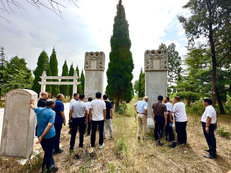 世界马氏联谊总会在山东临朐调研考察-图片1
