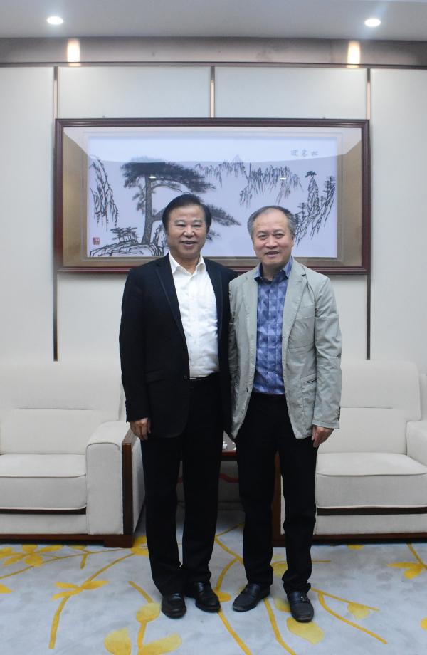 马占军会长会见香港卫视国际传媒集团总裁汪家驷-图片4