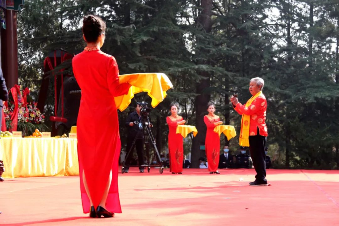 中国记录通讯社社长陈学刚受邀参加庚子(2020)年重阳恭祭轩辕黄帝典礼-图片10