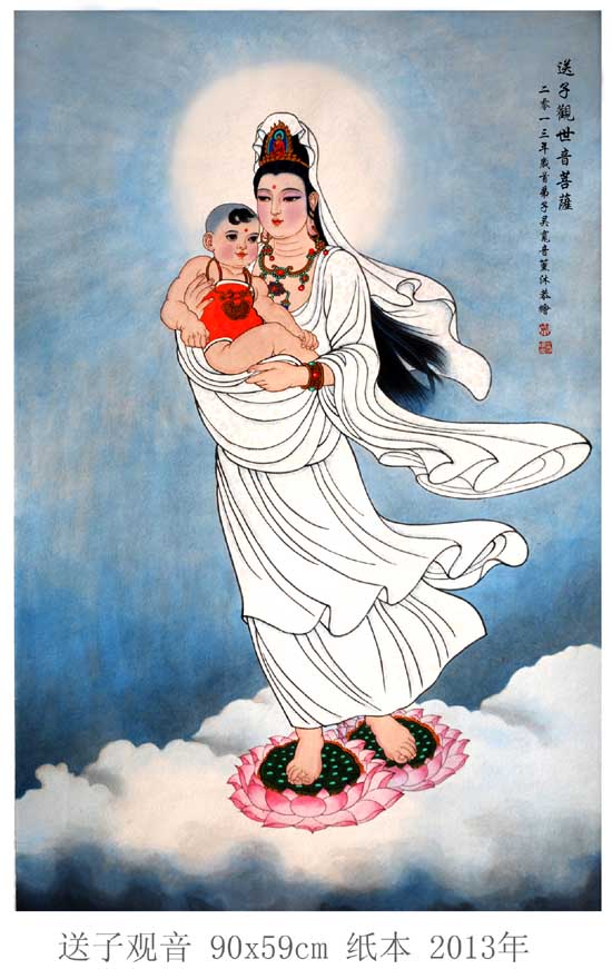 佛像画家吴唯理-图片2